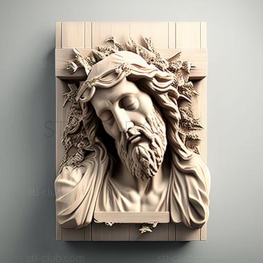 3D model st jesus (STL)